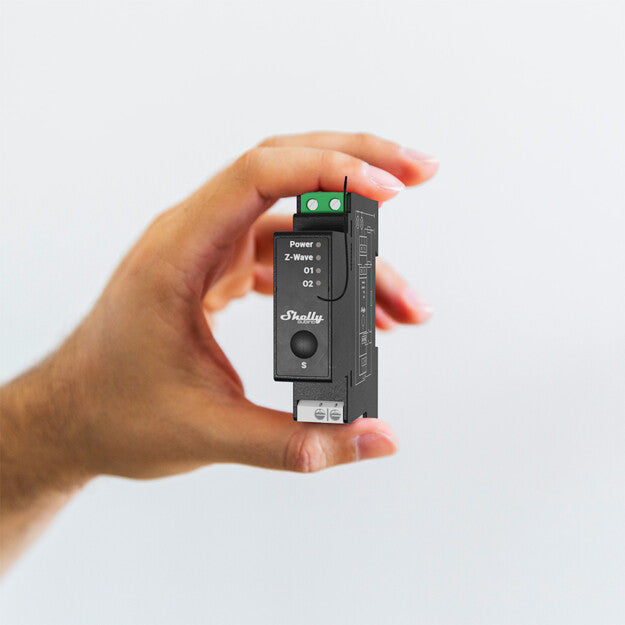 SHELLY Wave PRO 2PM Spínací modul na DIN lištu SHELLY Wave PRO 2PM Spínací modul na DIN lištu